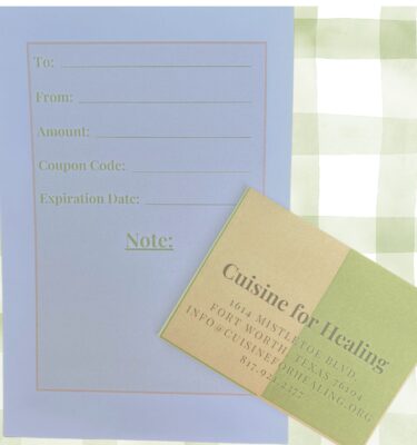 A Gift Certificate