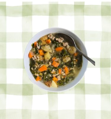 Soups: Turkey, Kale & White Bean Soup (GF/DF)