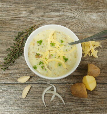 Soups & Salads: Homestyle Creamy Potato Soup (GF)