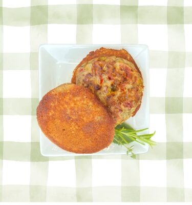 Breakfast: Arlo's Pancake and Sausage Sandwich (GF/DF)